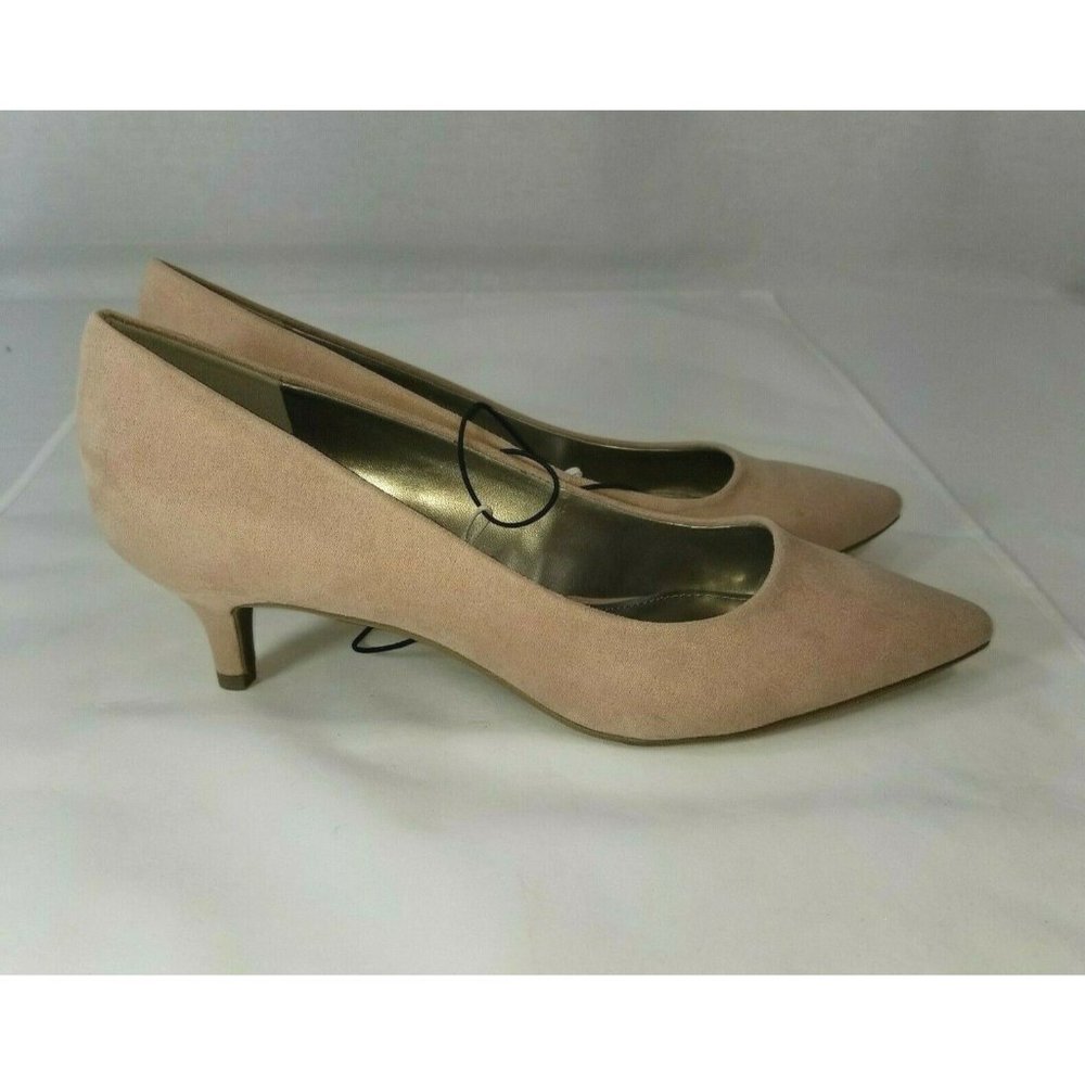 Worthington Suede Shoes Wor Danika Nougat Size 10 M